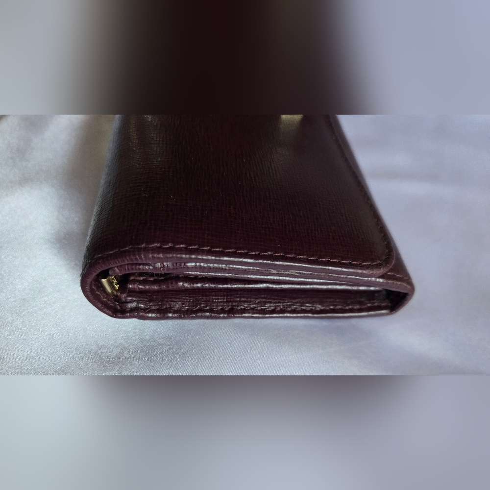 Furla Rich Burgundy Leather Wallet - Picture 4 of 11